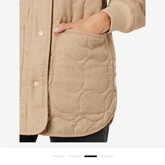 Madwell Wool Quilted Bomber Jacket Sz. XS - Picture 4 of 9